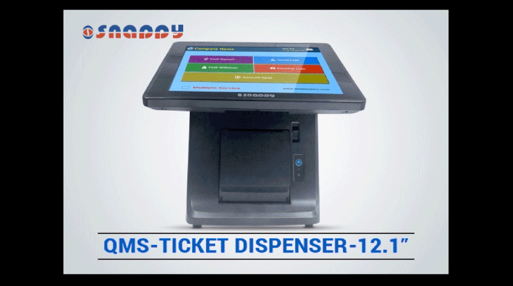Qms Ticket Dispenser - Size 12 inch