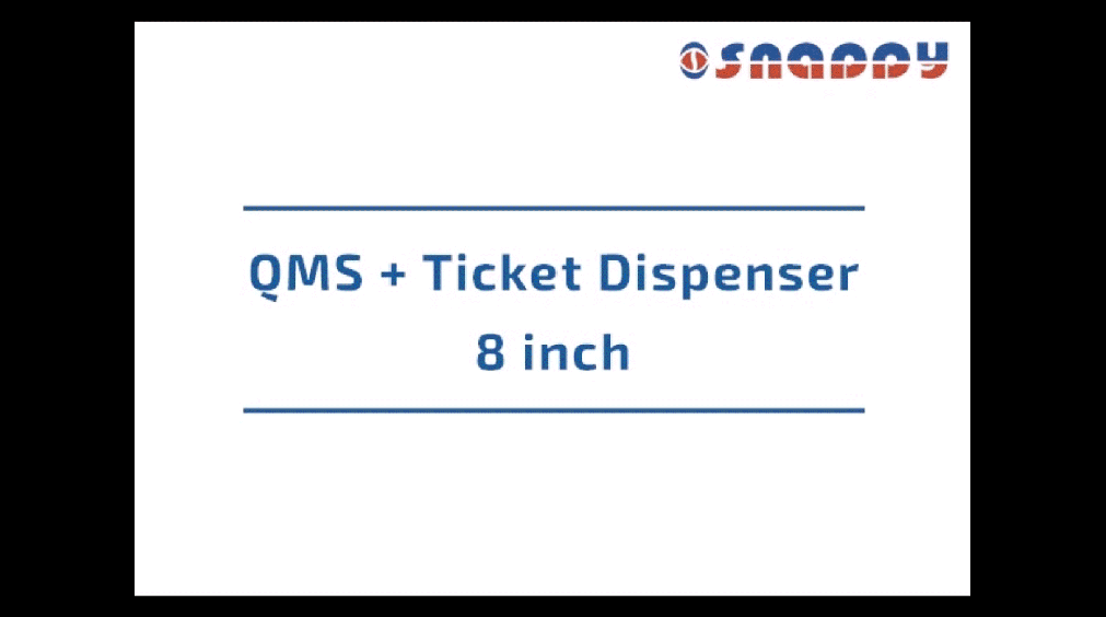 Qms Ticket Dispenser - Size 8 inch