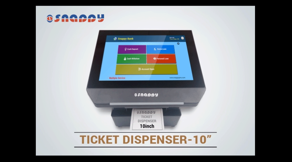 Ticket Dispenser - Size 10 inch
